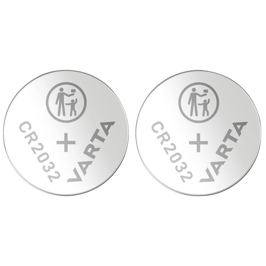 Varta CR2032 3V lithium button cell batteries, pack of 2