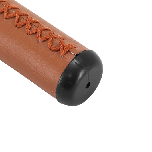 City DDK Light Brown Leather Grips 125mm
