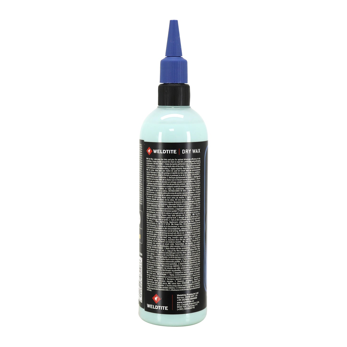 Lubrifiant vélo chaîne Weldtite TF2 dry wax / cire sèche (400 ml)