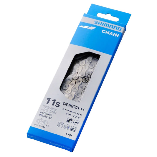 Chaîne vélo 11v. Route-VTT Shimano xt-slx hg701 126 maillons