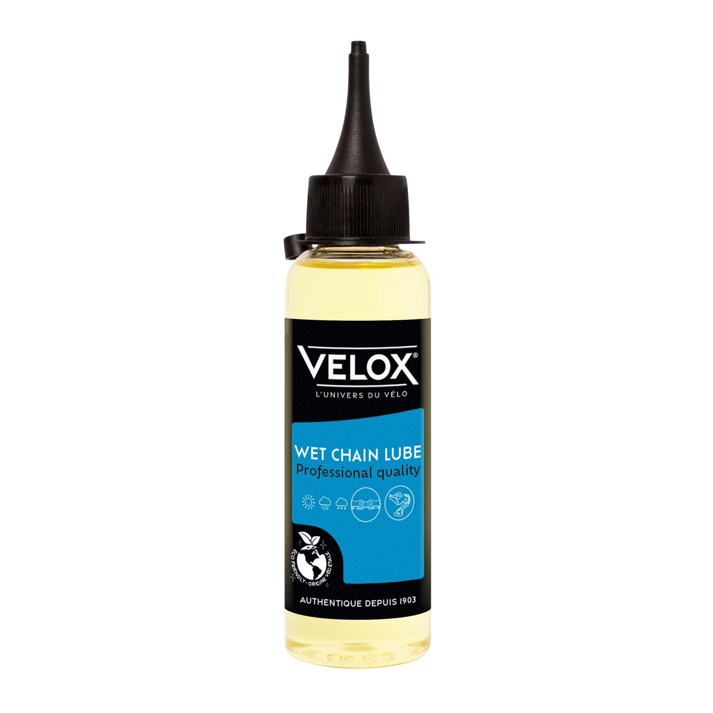 Velox wet lube chain lubricant for wet conditions (100ml)