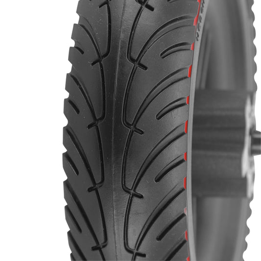 Xiaomi M365 rear wheel with red striped tire PCP