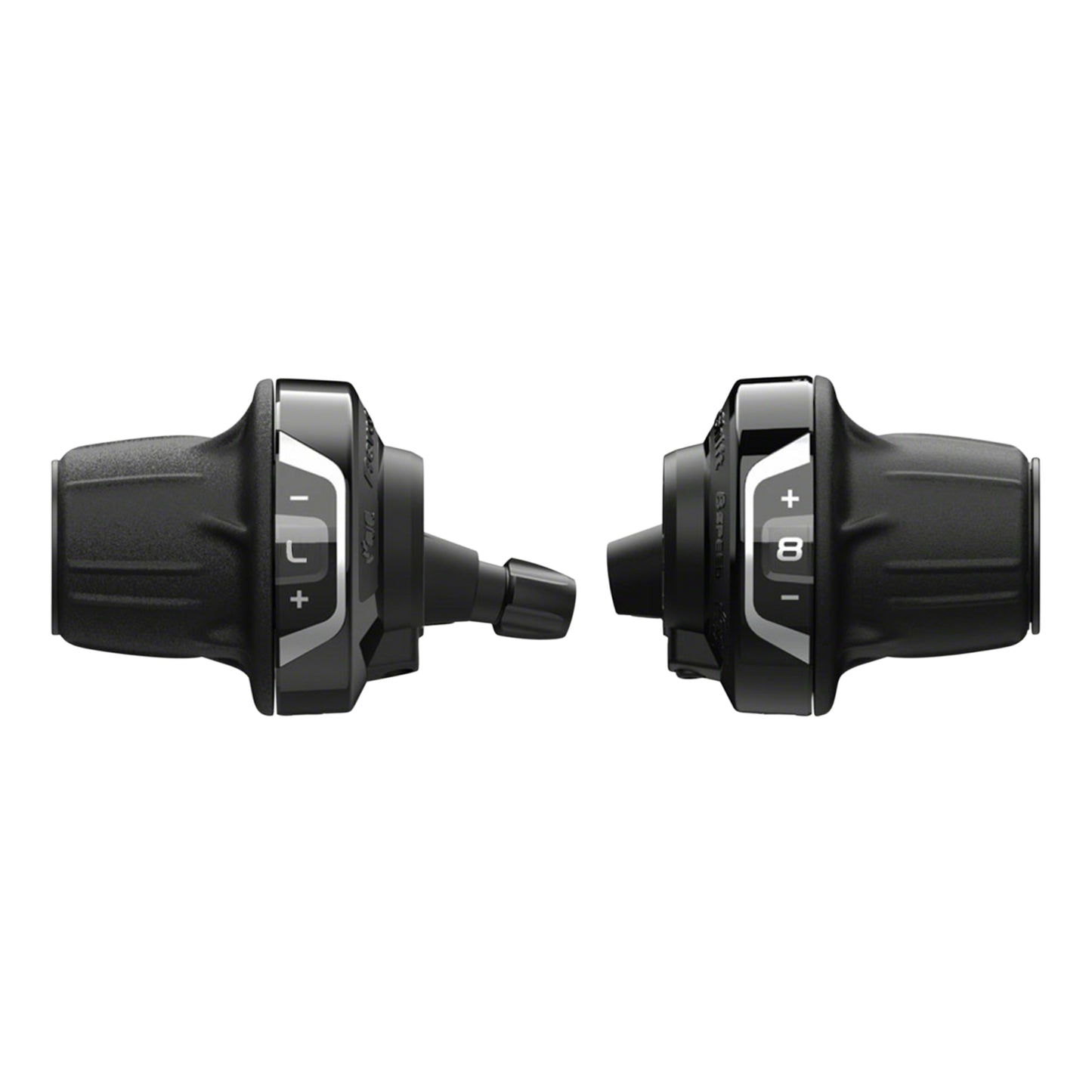 Manette VTT Shimano RevoShift 3x8V RV400 paire