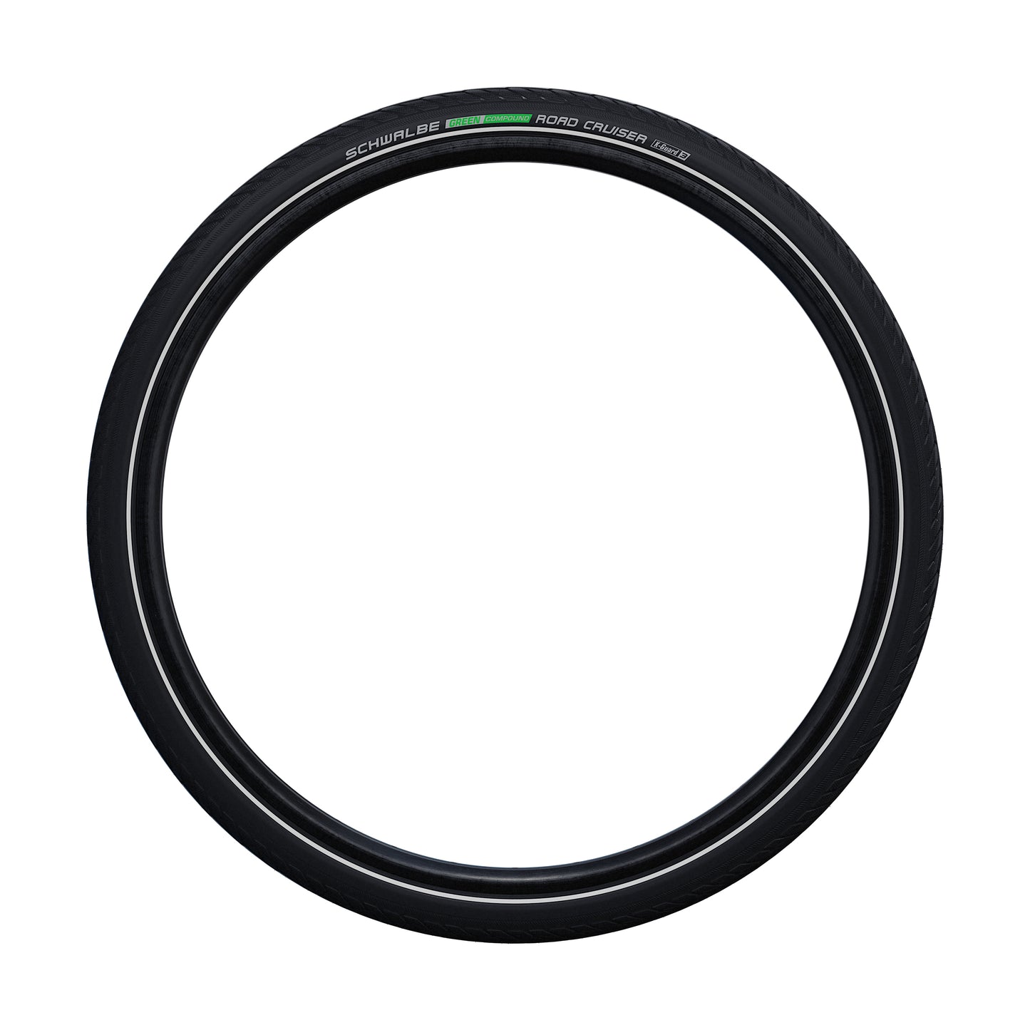 Pneu VTC Urbain 700 X 47 Schwalbe Road Cruiser HS484 Noir TR (47-622) flanc Reflex