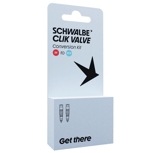 Adaptateur valve tubeless Presta vers Schwalbe Clik Valve