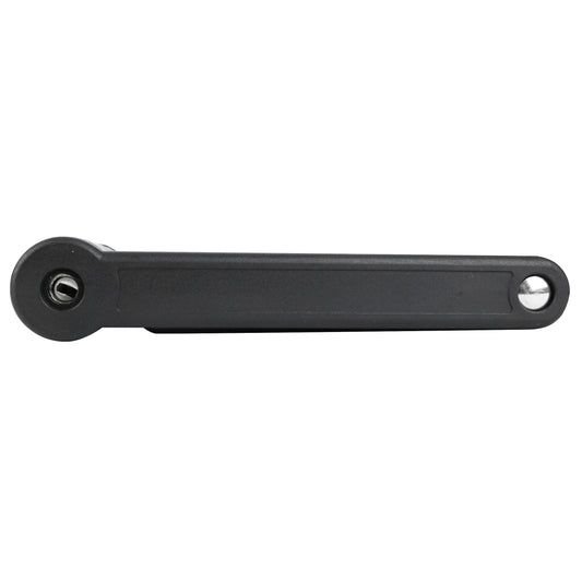 Auvray acl110 folding bike lock, articulated, 110 cm, black + mount, security level 6-10