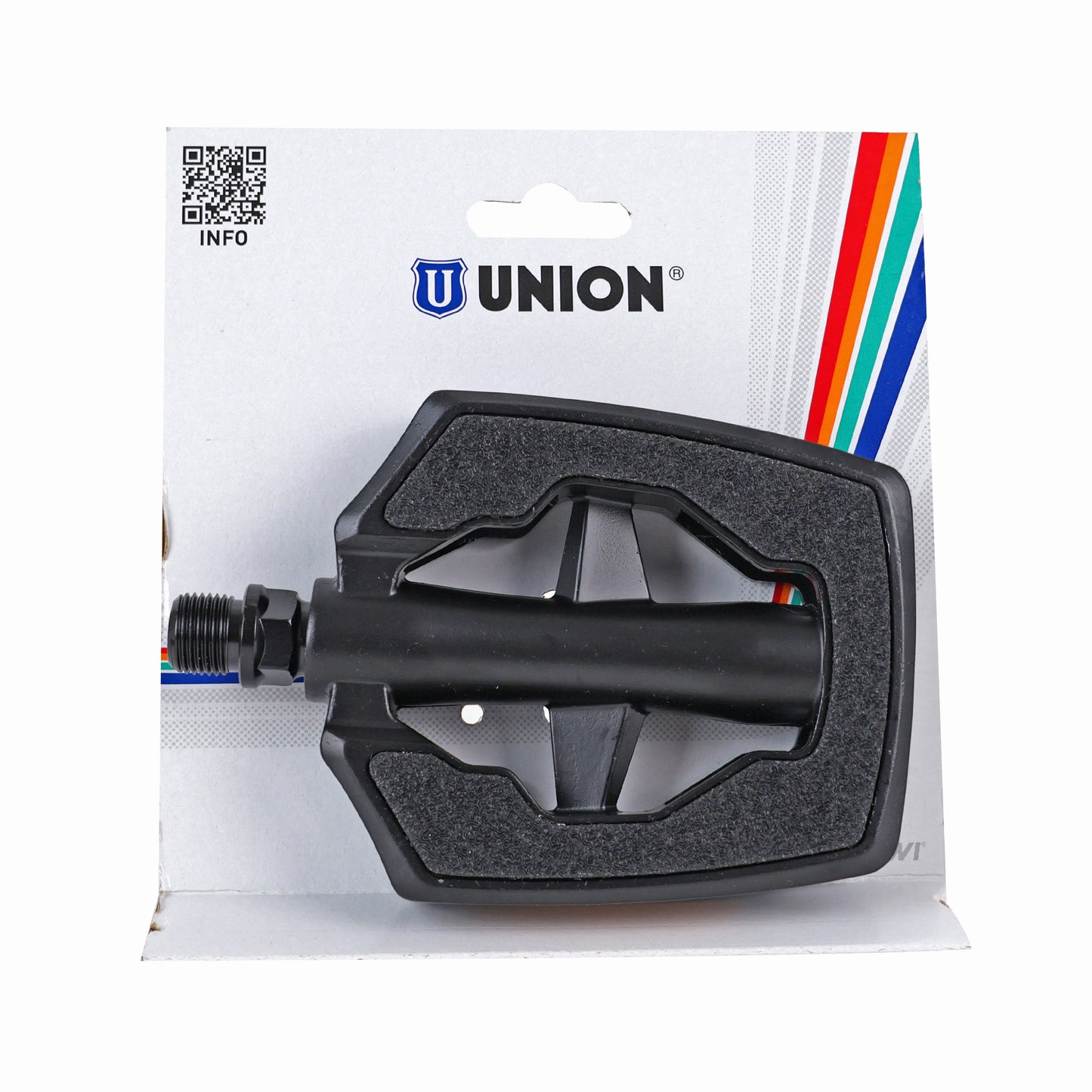 Marwi black SP-890 City Pedals with Sandblock Resin 1/2"
