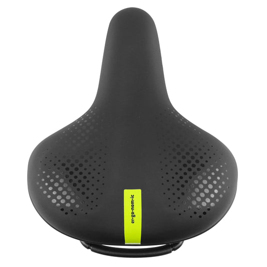 Newton City Moderate Memory Foam Saddle Black 247x203