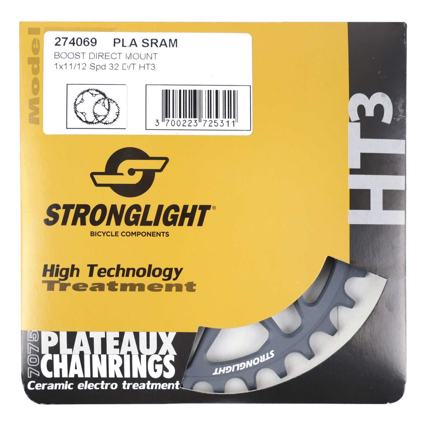 Stronglight direct mount MTB chainring for SRAM X01 XX1 32T 12S