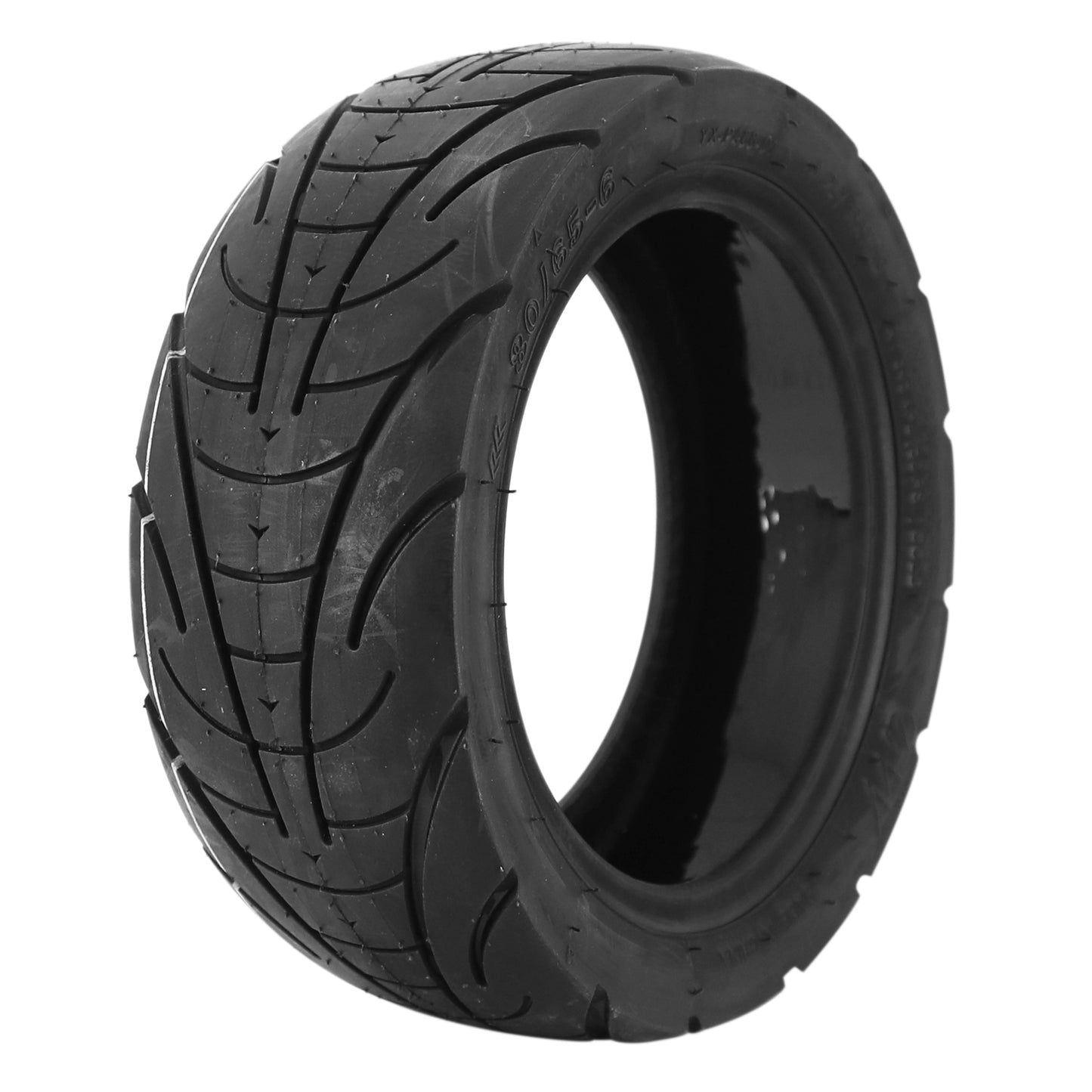 Pneu Trottinette Tubeless avec Gel Anti-crevaison 10 X 3.00 (80-65-6) Noir