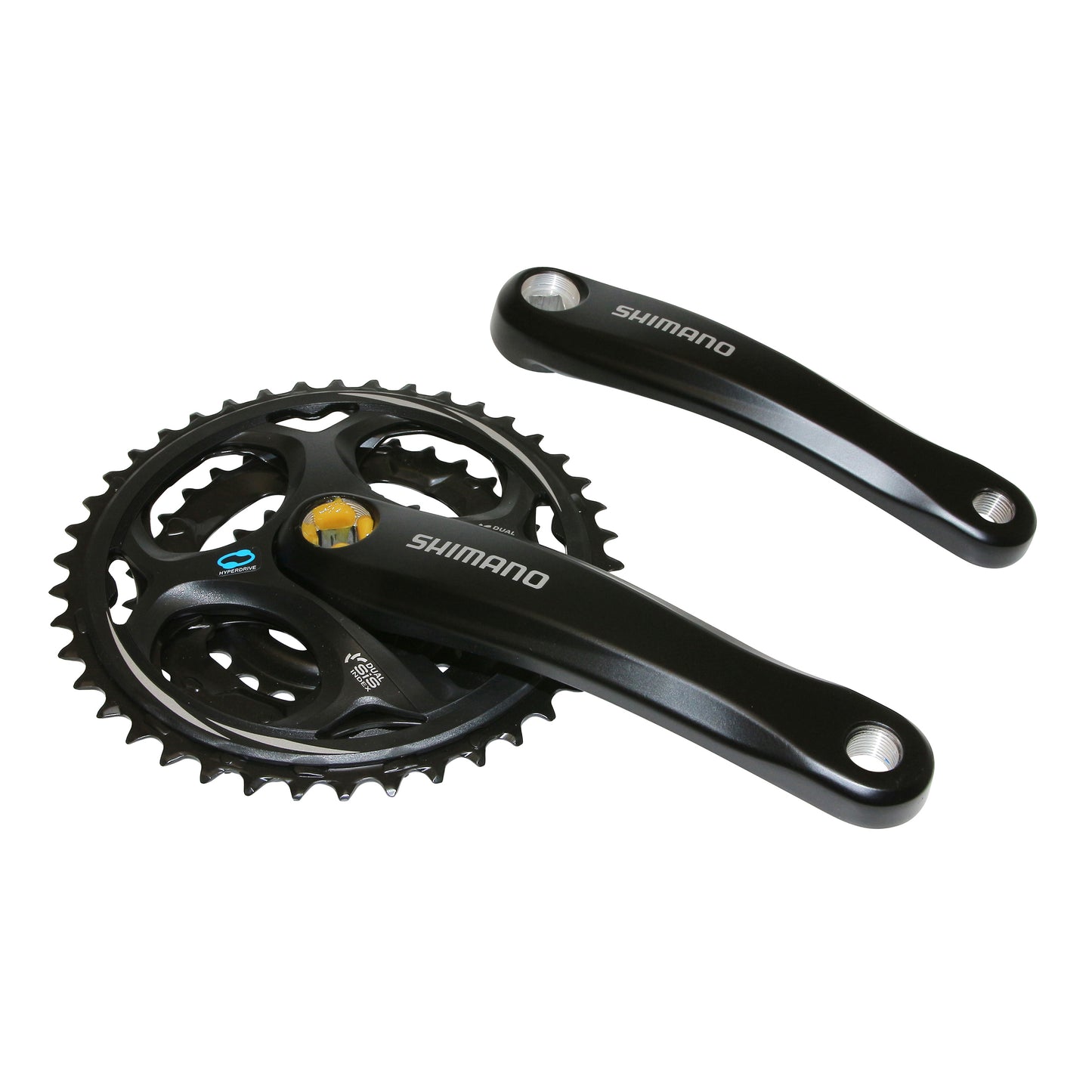 Pédalier VTT Shimano Altus noir 170 42x32x22 boîtier 123