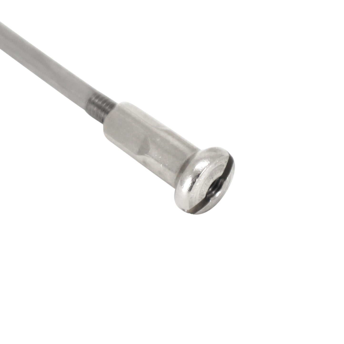 Rayon PCP inox argent 2,6mm coudé 130 mm (unité)