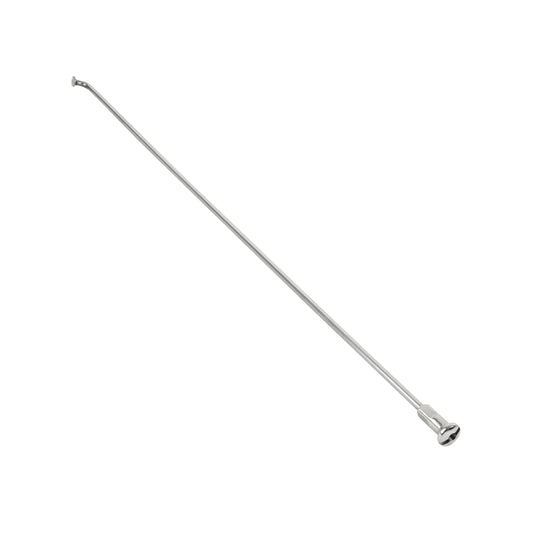Rayon PCP inox argent 2,6mm coudé 280 mm (unité)