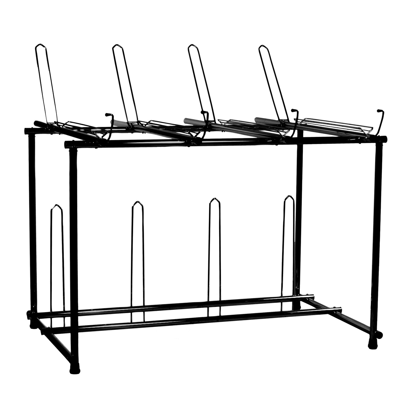 Bicisupport 8-bike display rack on 2 levels