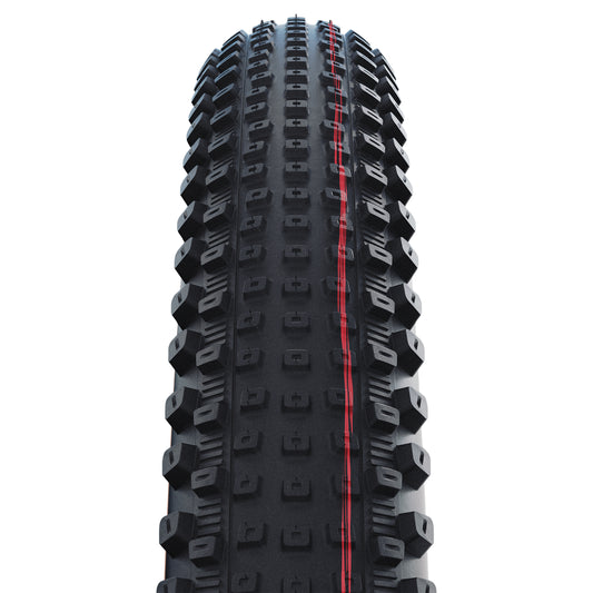 MTB Tire - E-Bike 29 X 2.40 Schwalbe Rick XC Black TLR (62-622) Tubeless Ready Transparent Sidewall E-Bike Approved E25