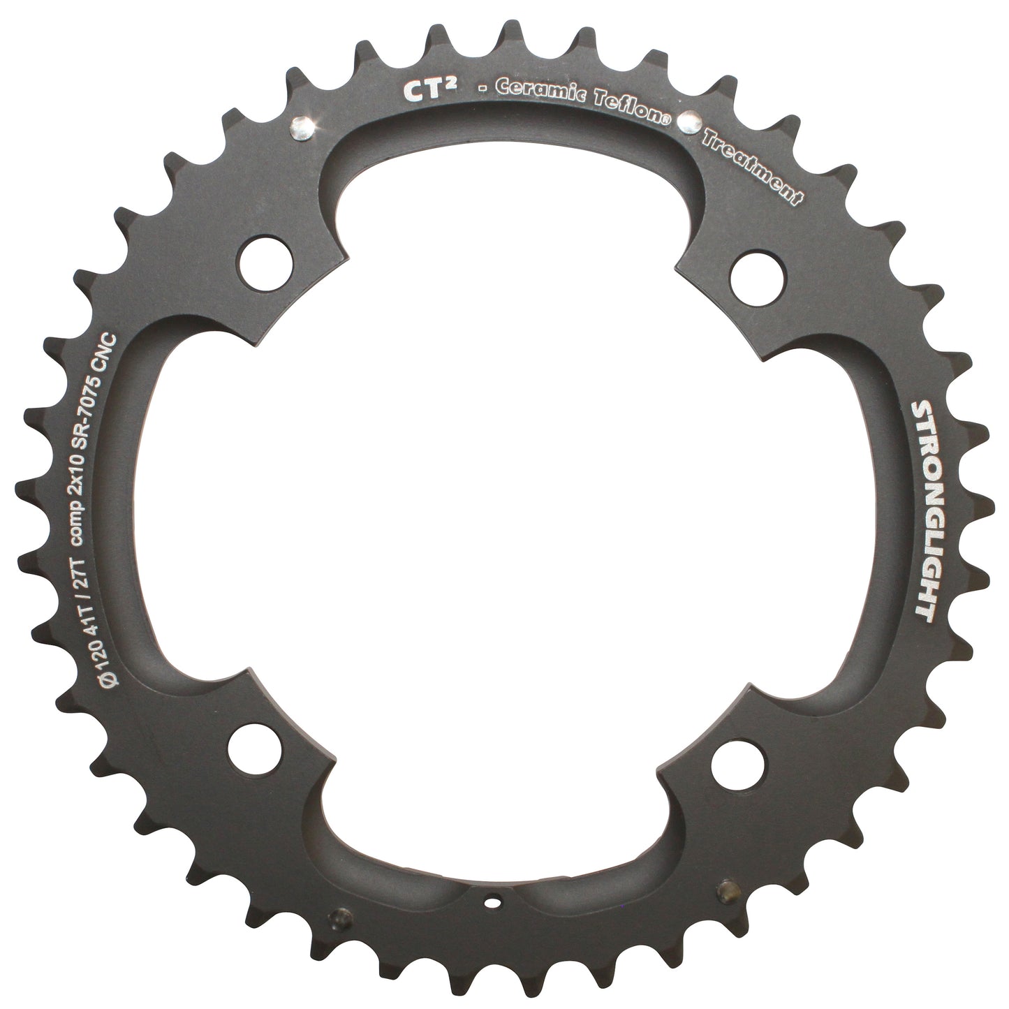 Plateau VTT 4 bras Stronglight D120 pour SRAM X0-XX 41D