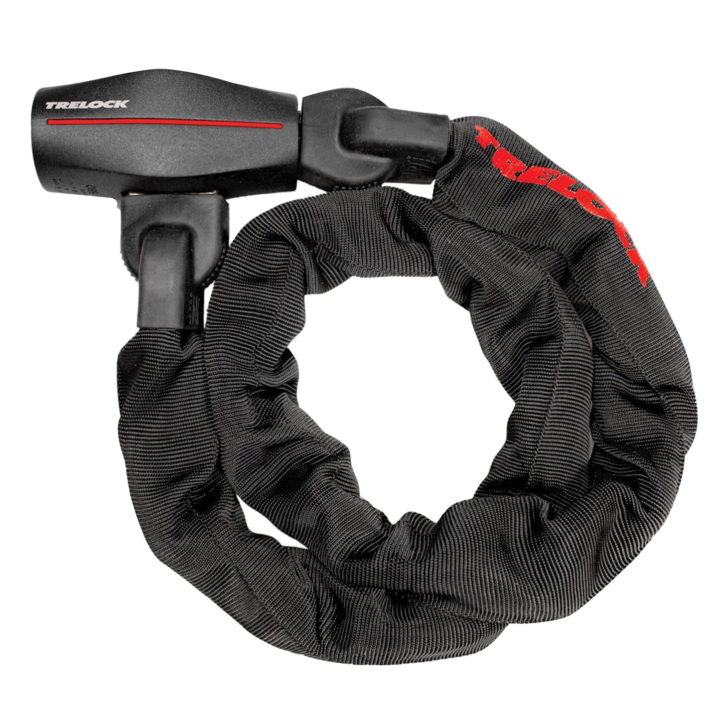 Antivol vélo chaîne à clé Trelock BC680 diam 9.5 mm l1.10m noir - sécurité niveau 17-18