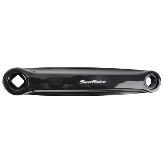 Sunrace M2C mountain bike crankset, black steel, 170mm, 42x34x24
