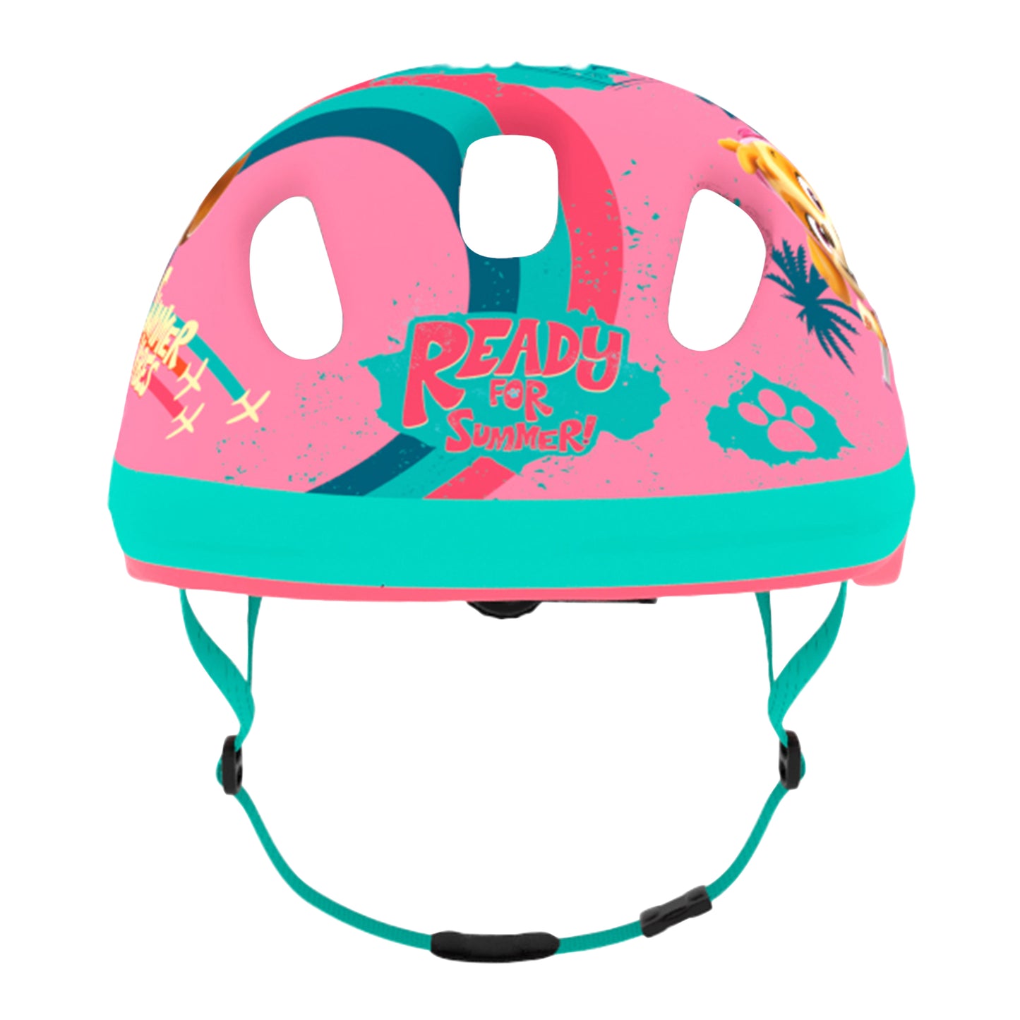 Casque vélo enfant paw patrol rose (pat patrouille)