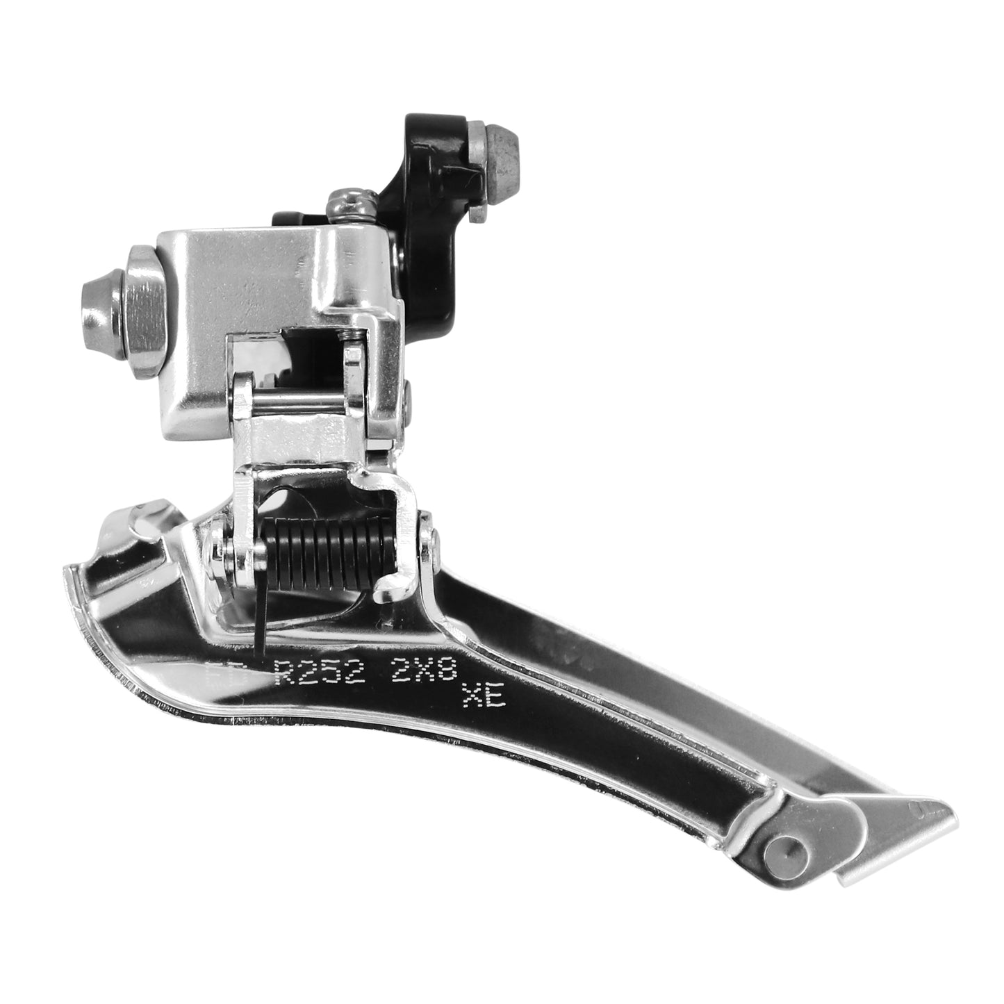 Dérailleur Route avant Microshift 8v. double à braser tirage bas compatible Shimano
