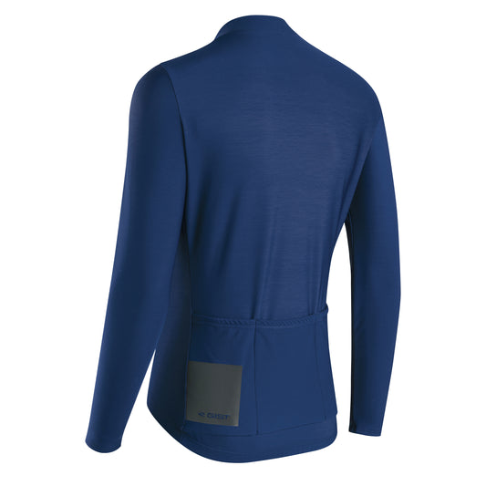 Gist Blue Jersey Winter Cycling Jacket
