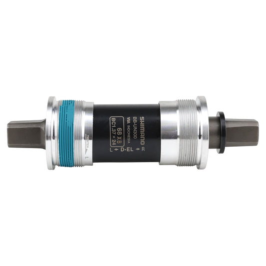 Boîtier pédalier Shimano carré un300 127mm (boîte de 68) filetage anglais - bsc - 1,37x24
