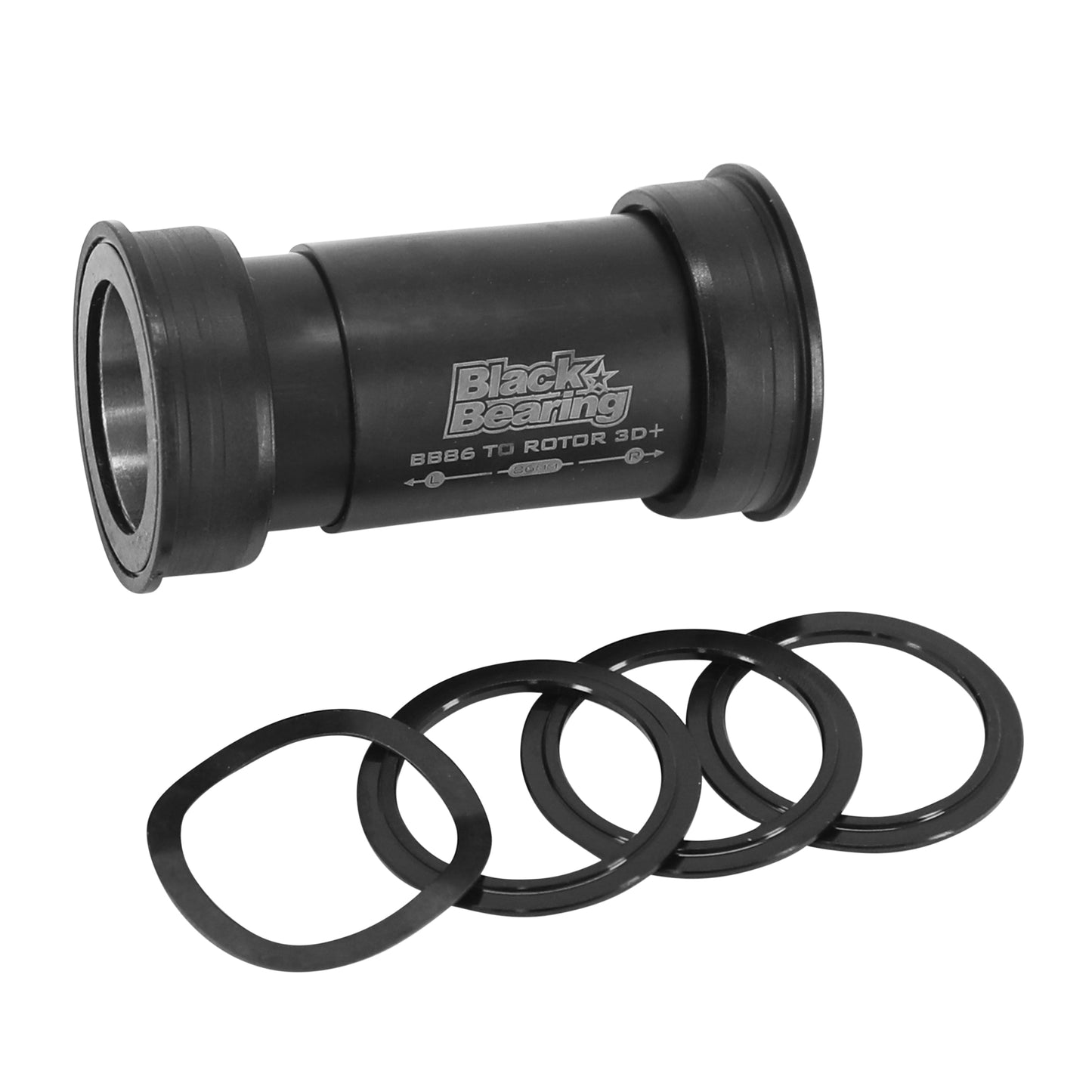 Integrated BB86-92 Blackbearing push-fit MTB-road bottom bracket (compatible with Shimano/SRAM/Truvativ/Rotor/FSA)