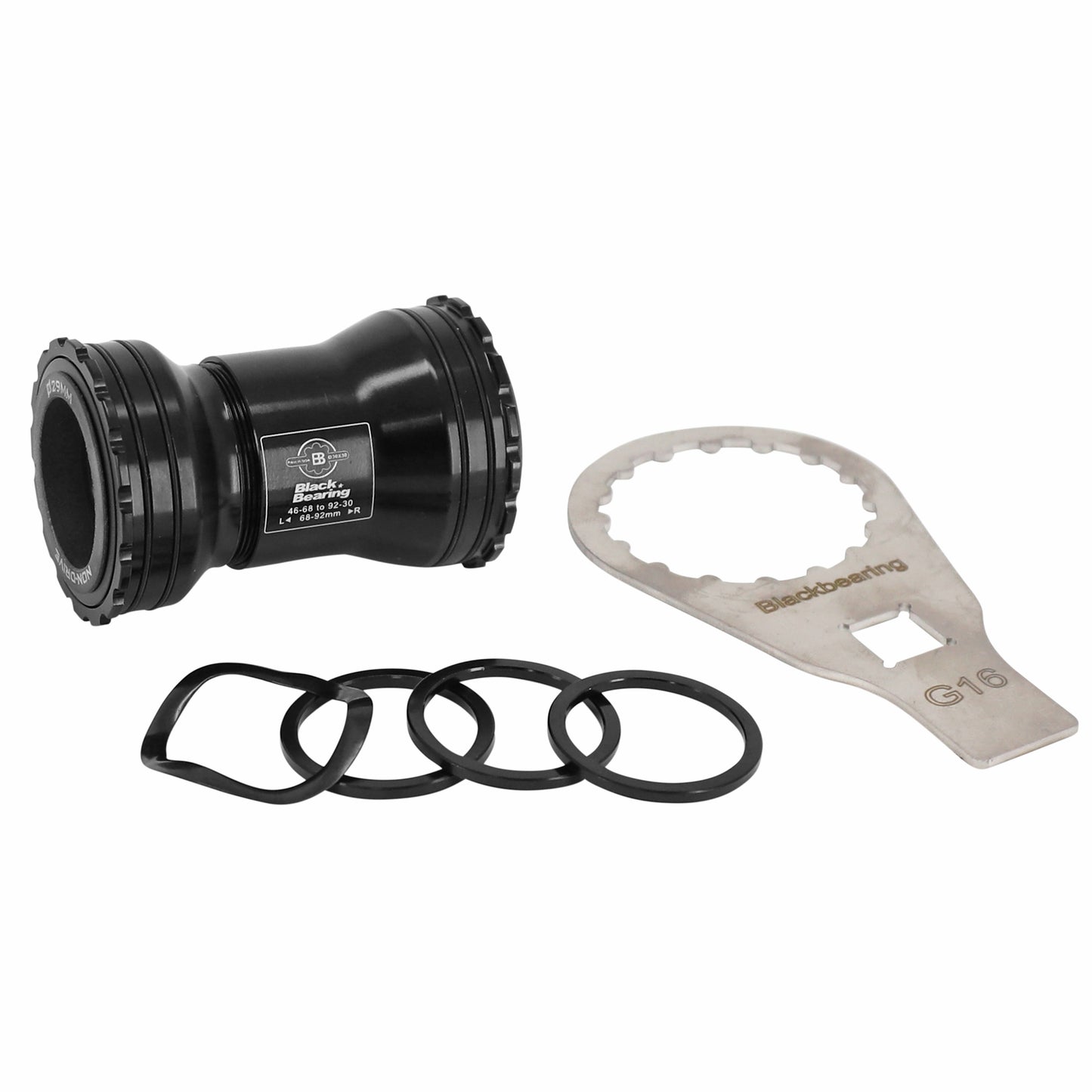 Cuvette intégrée boîtier VTT-route à emboîter-pf30 386 evo Blackbearing pour axe 28.99mm