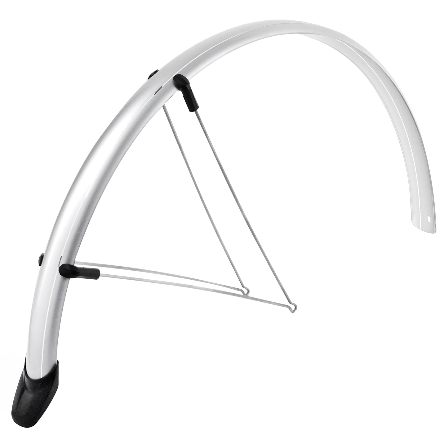 Mudguards 28" Eurofender Rapido 46 mm silver (pair)