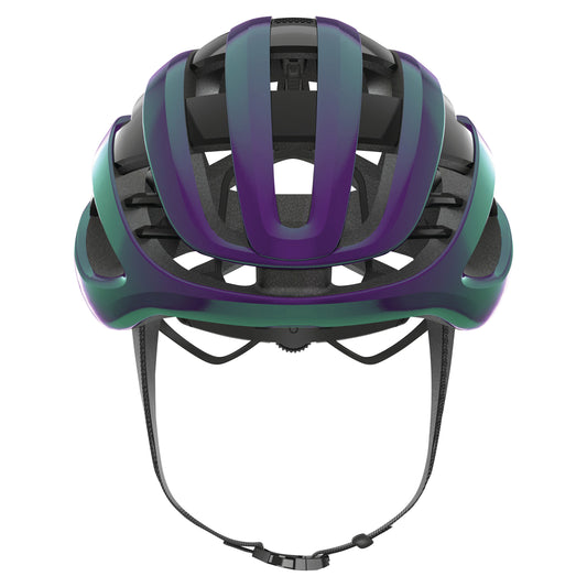 Abus Airbreaker Adult Road Bike Helmet Purple Pearl White