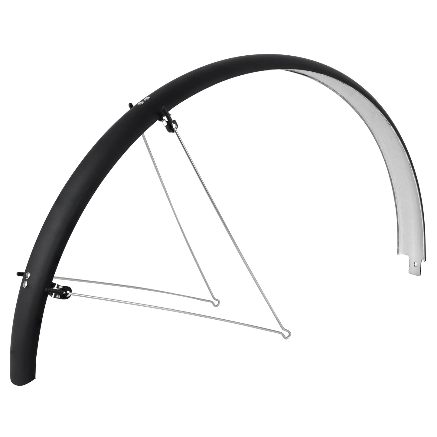 Garde-boue 28" Stronglight Tour tringles 54 mm noir mat (paire)