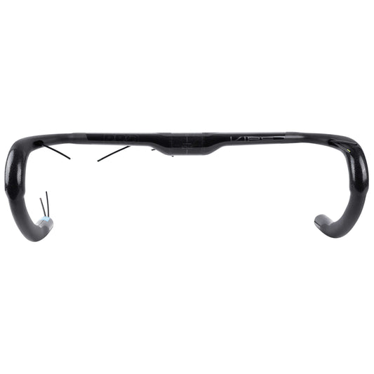 Cintre Route pro vibe aero compact carbone noir l 42 extérieur (axe-axe 42cm) pour potence 31.8mm