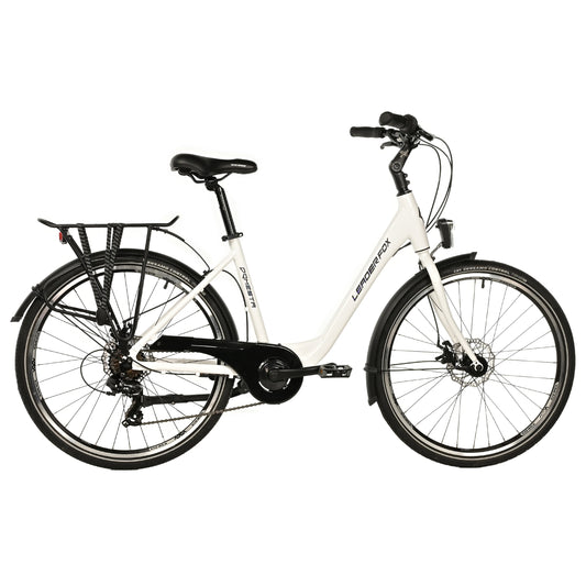 Leader Fox Domesta Women's 26-inch White 7-speed City Bike with Aluminum Frame