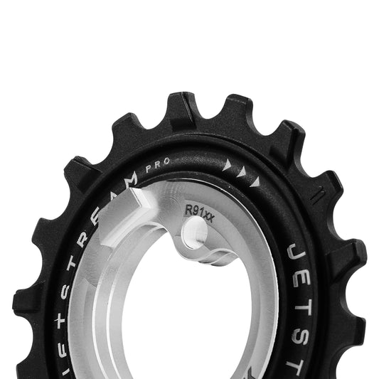 Tripeak 11-18 tooth ceramic derailleur pulley wheel 11x1v. Shimano GRX RX812 - 817 silver set of 2