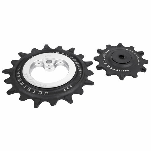 Tripeak aopw ceramic derailleur jockey wheels 12-18 teeth 12x1s. Sram MTB eagle axs silver set of 2