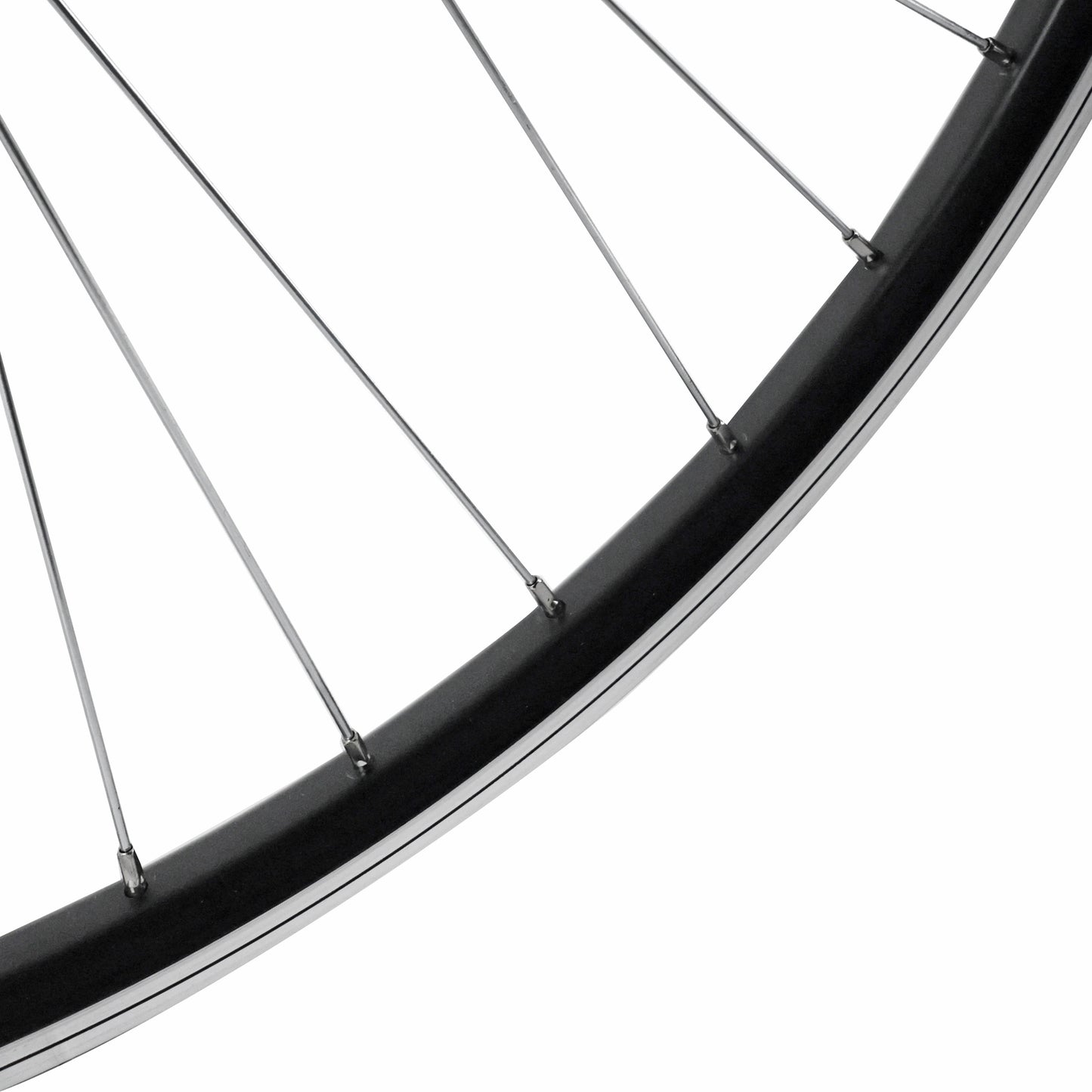 Wheel MTB Velox rim 27.5 ER10 front solid axle black