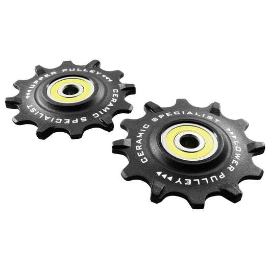 Galet dérailleur VTT Tripeak 12-12 dents céramique 11v. Sram x0 - x1 - x01 -gx noir