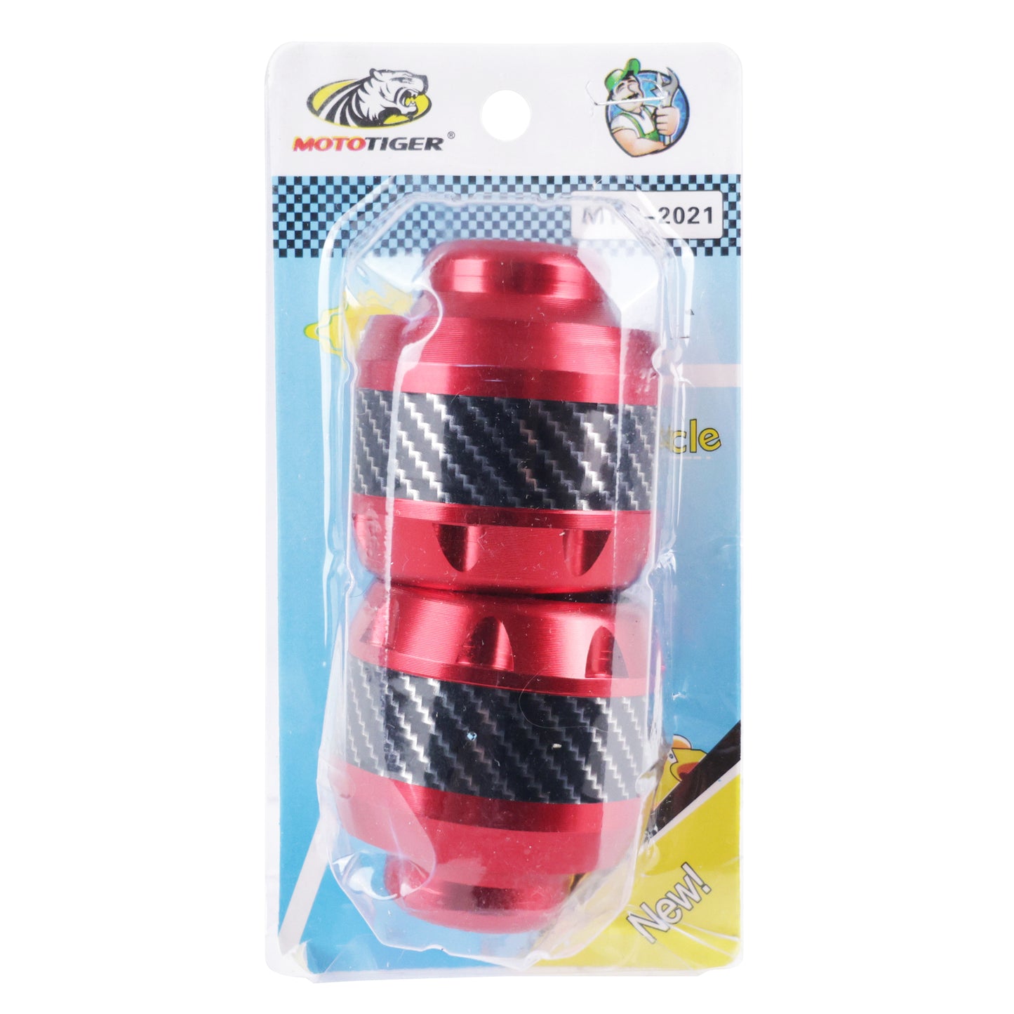 Écrou protection antichute moyeu PCP pour Kukirin G2 Master rouge