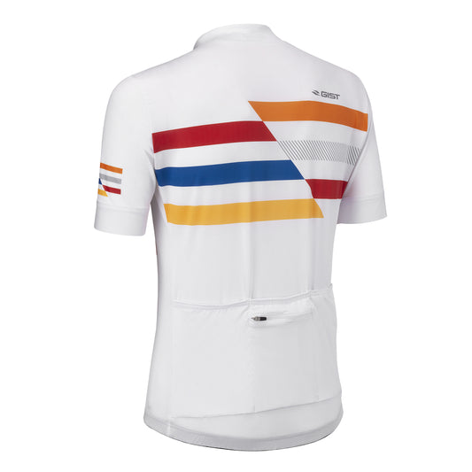 Maillot vélo homme Gist Maglie MC blanc