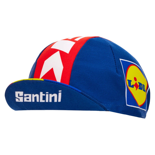 Lidl / Trek Pro Team Cycling Cap - Blue-Red Gist