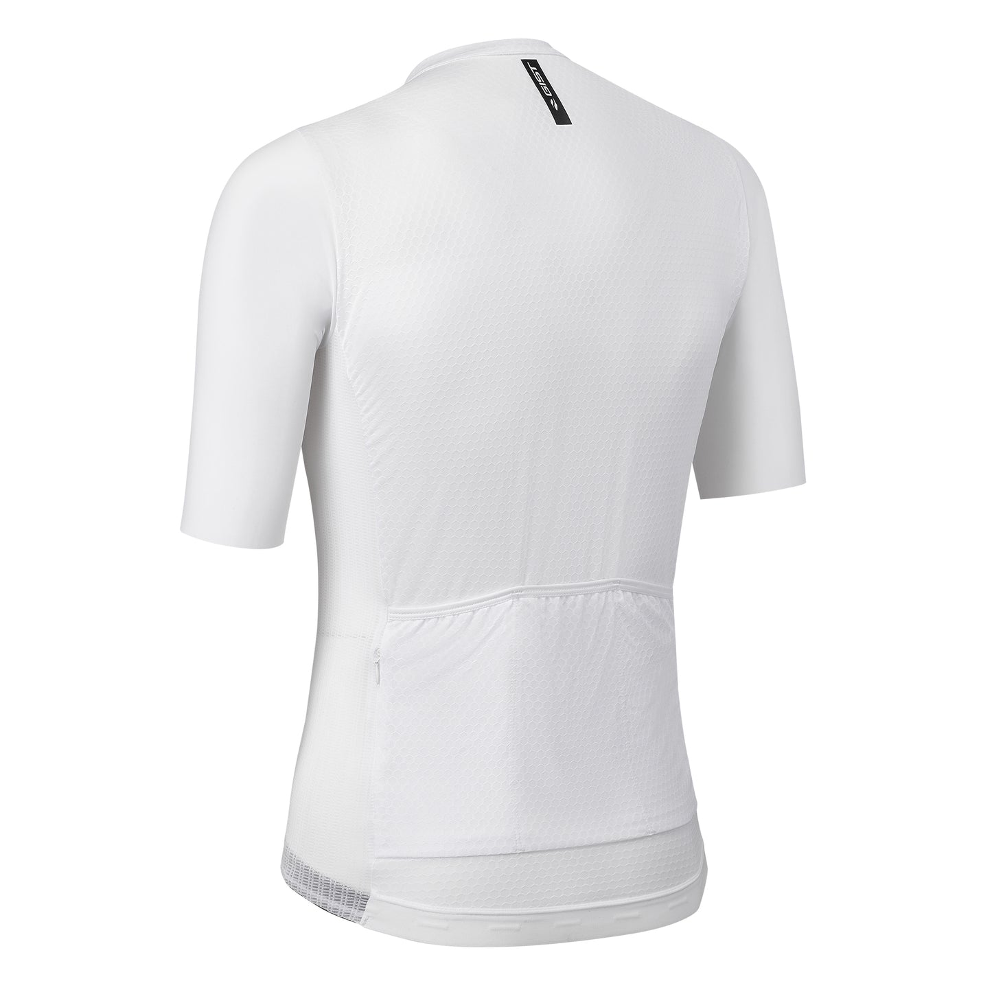 Maillot vélo homme Gist Podium MC blanc