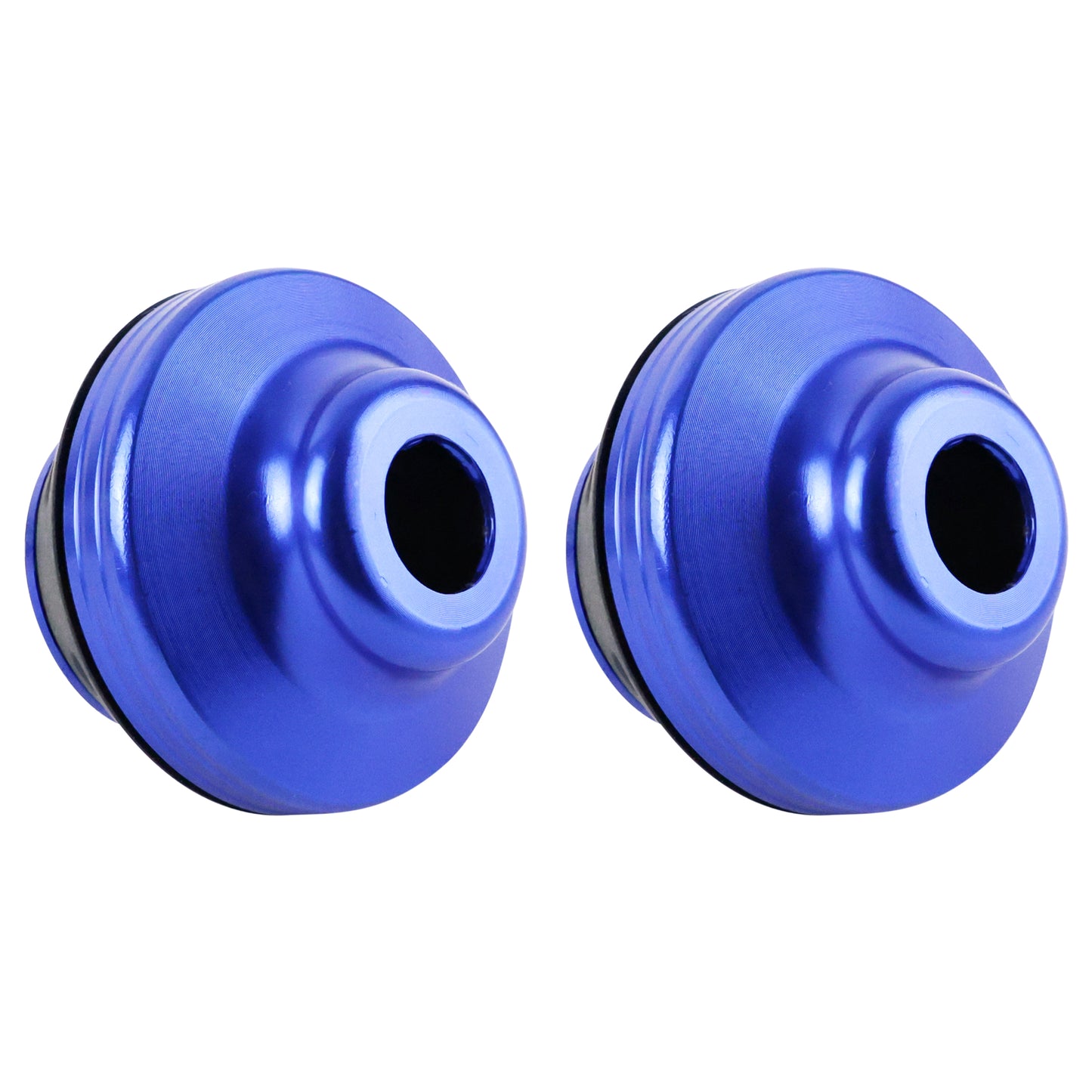 Écrou protection antichute moyeu PCP métal bleu