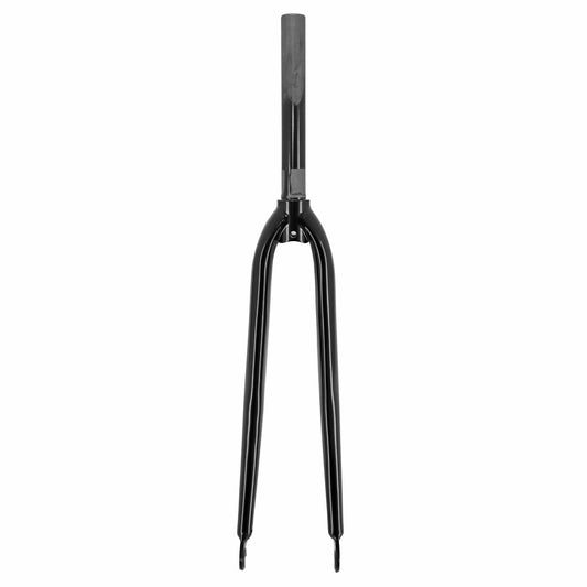 Fourche route 700c PCP acier noir pivot lisse 1"-22.2 intèrieur