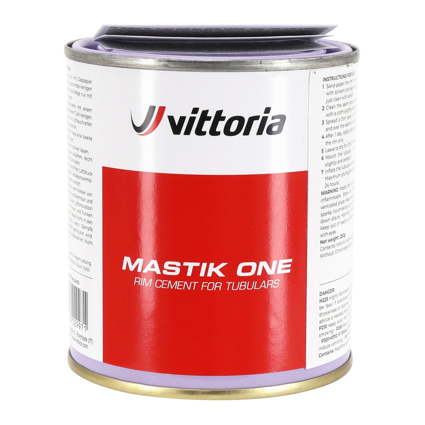 Vittoria Tubular Glue 250 g pot aluminum-carbon rim