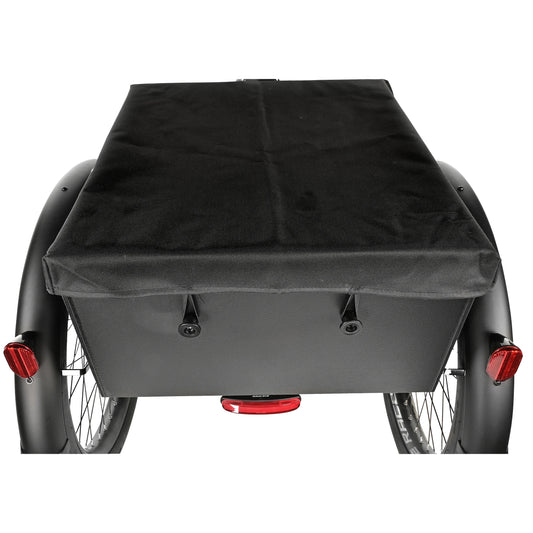 Housse pluie coffre tricycle Leader Fox Lovelo Curtis noir