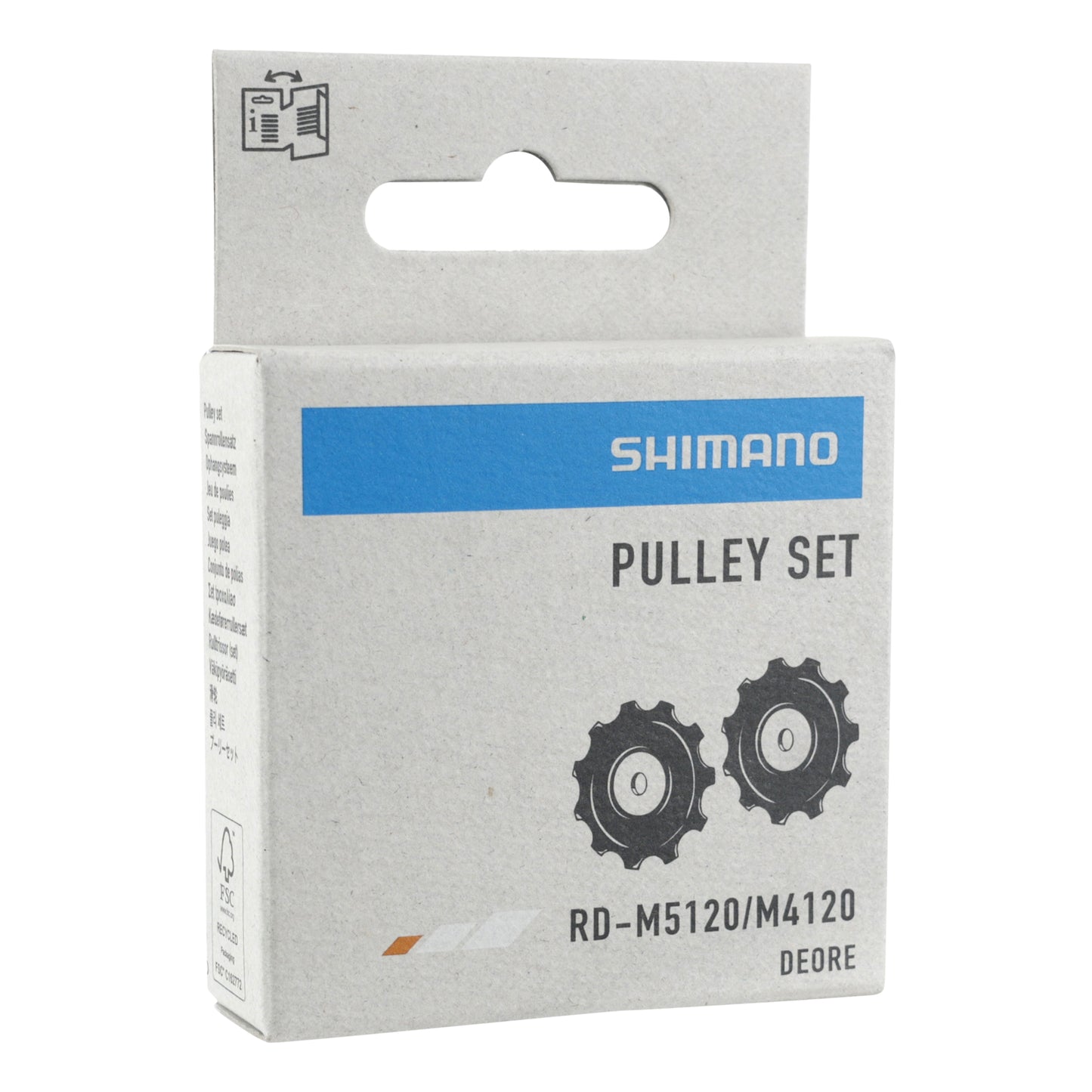 Galet dérailleur Shimano 11-10v. deore m5120-m4120 jeu de 2