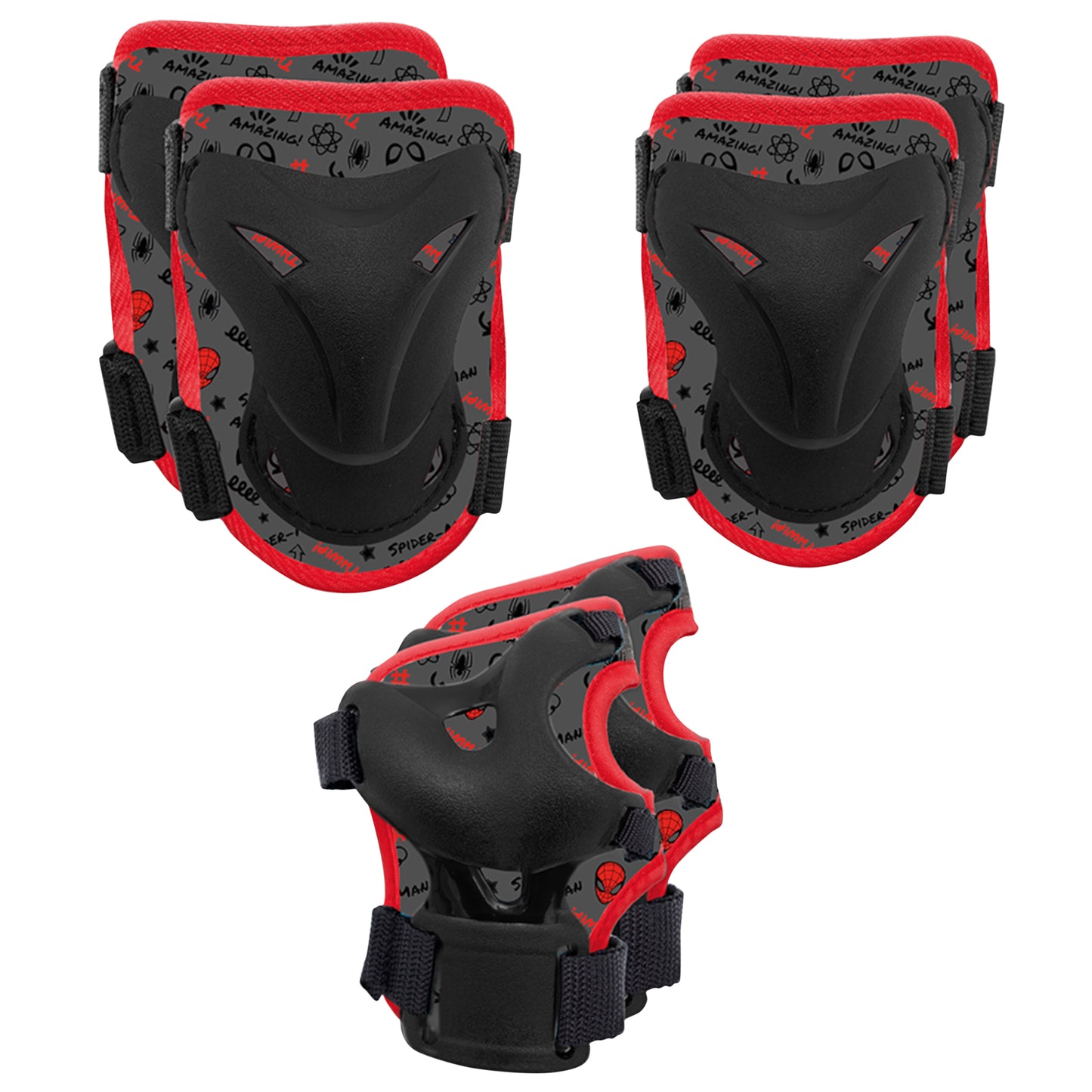 Disney Spider-Man knee-elbow-wrist pads kit 6