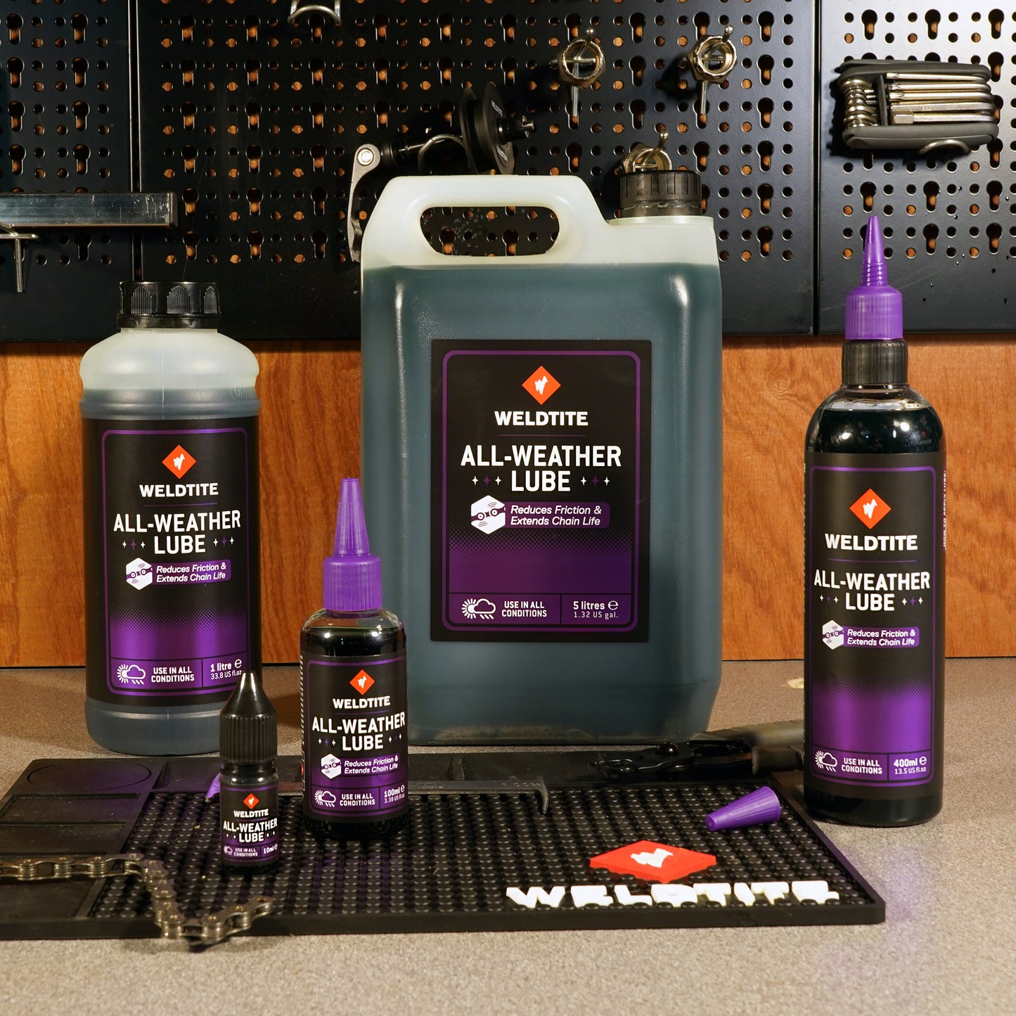 Weldtite All-Weather Bicycle Chain Lubricant (1L)