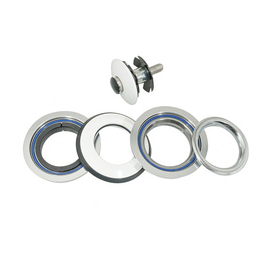 Jeu de direction semi-intégré Newton 1"1/8 44mm blanc
