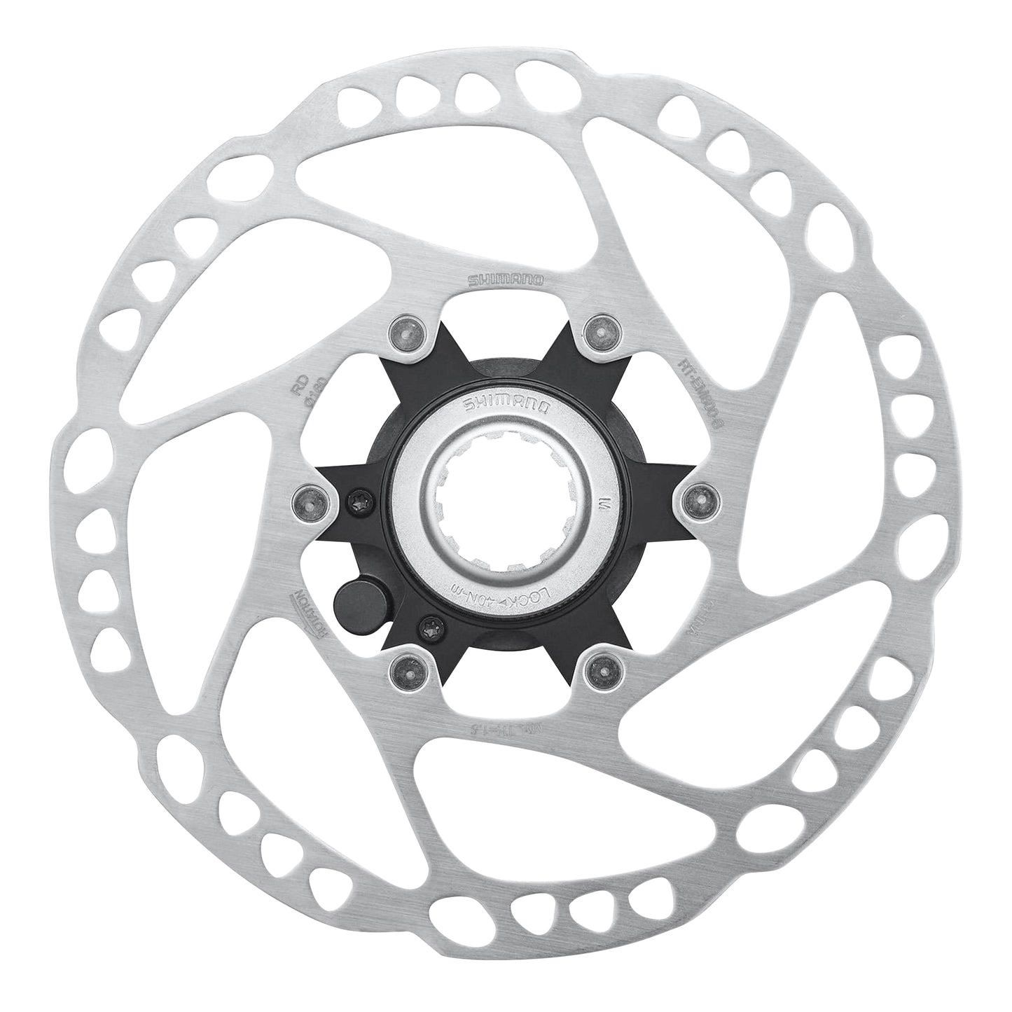 Disque de frein VTT Centerlock Shimano 160mm steps mt600 - inclus aimant capteur de vitesse amovible-